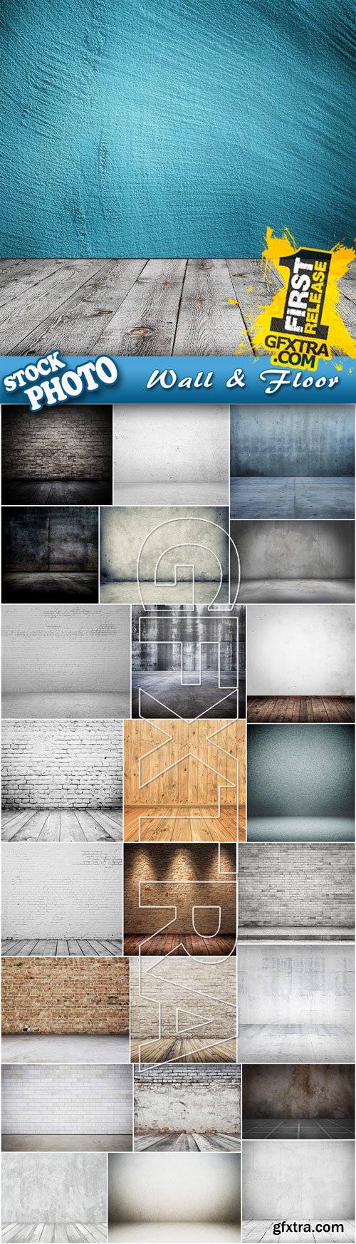 Stock Photo - Wall & Floor