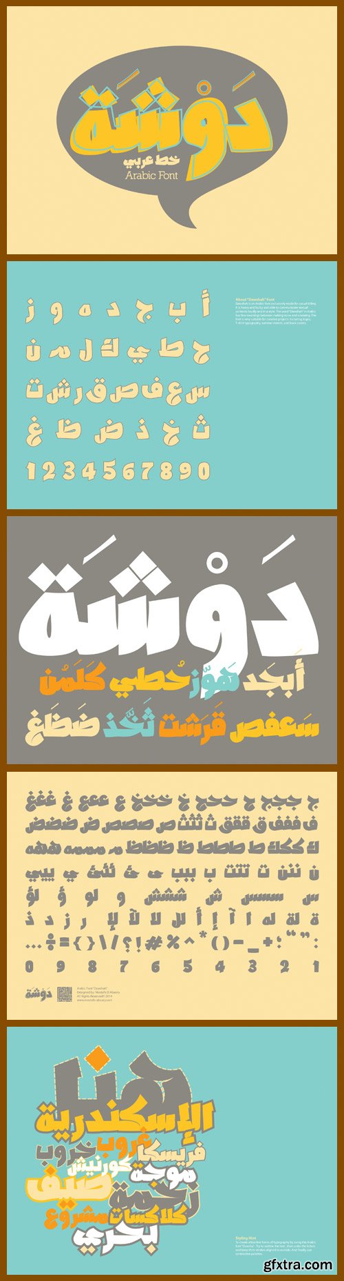 Dawshah Arabic Font