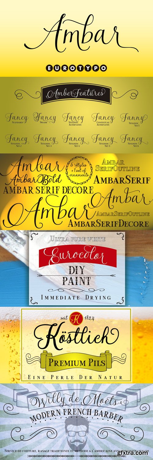 Ambar Font Family $92