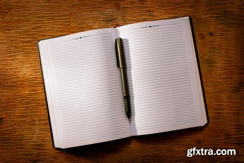 Stock Photos - Notepad Notebook 2, 25xJPG