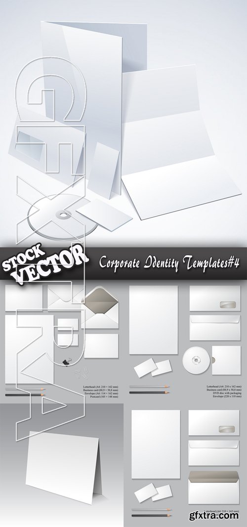 Stock Vector - Corporate Identity Templates#4