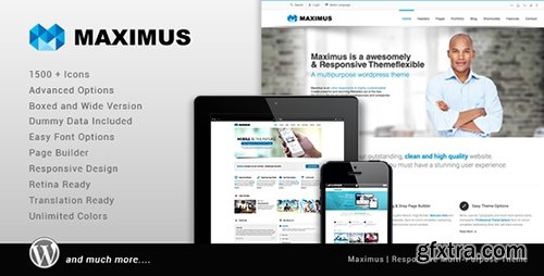 ThemeForest - Maximus v3.4 - Responsive Multi-Purpose Theme