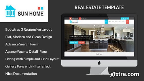 Mojo-Themes - Sun Home: Real Estate HTML5 Template - RIP