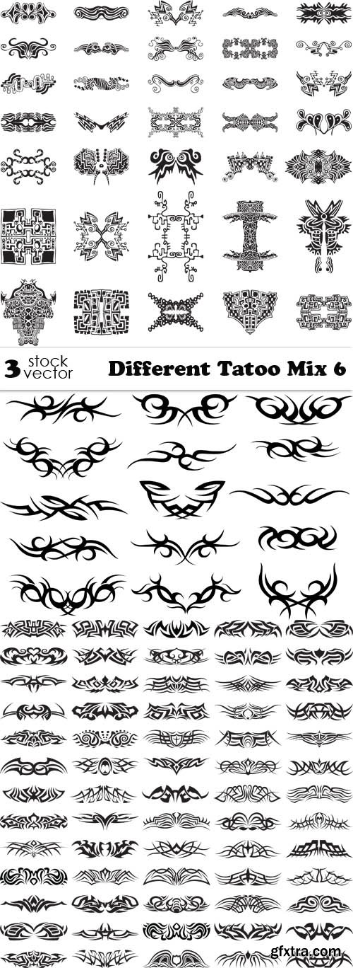 Vectors - Different Tatoo Mix 6