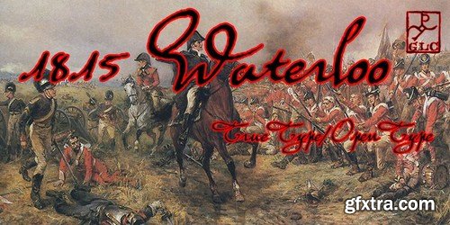 1815 Waterloo - 1 font: $38.00