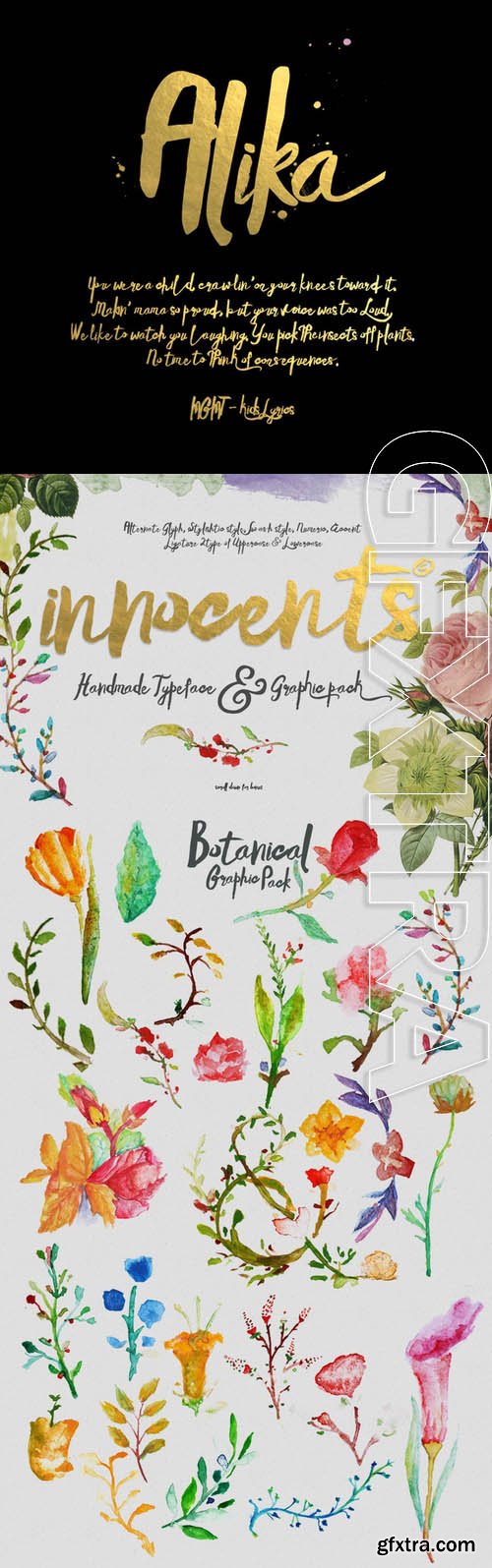 Innocents Fonts & Graphic Packs - CM 142436