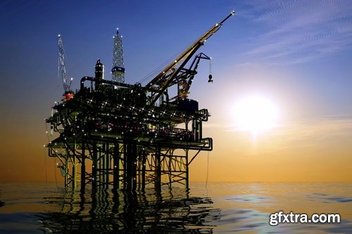 Collection of images of oil platforms 25 HQ Jpeg