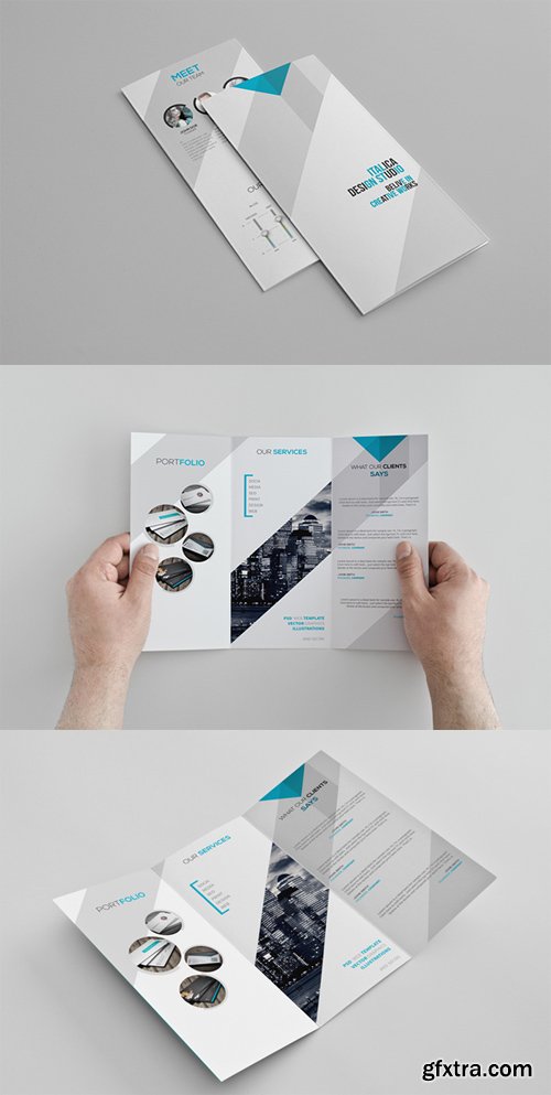 Creative Trifold Brochure Template