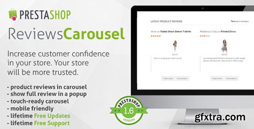 CodeCanyon - PrestaShop Reviews Carousel v1.0.2