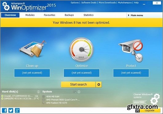 Ashampoo WinOptimizer 2015 11.00.50 Multilingual