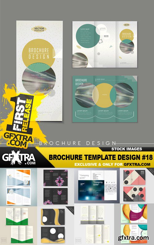 Brochure Template Design #18 - 25 Vector