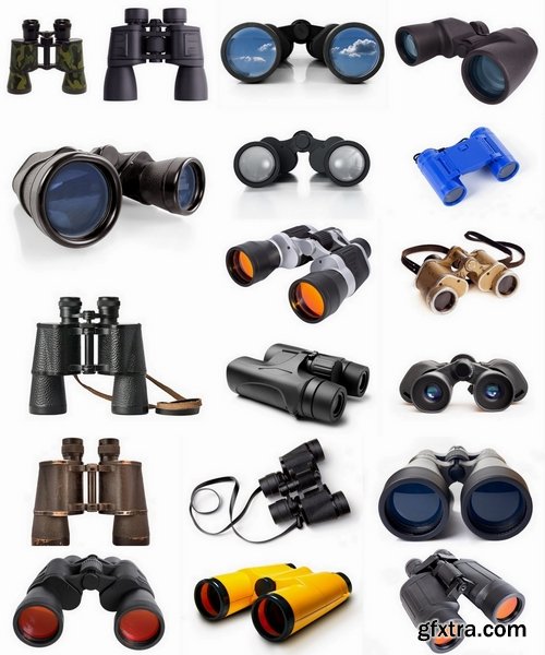 Collection of binoculars 25 HQ Jpeg