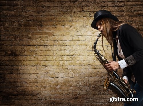 Collection of beautiful saxophones 25 HQ Jpeg