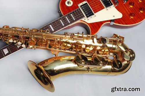 Collection of beautiful saxophones 25 HQ Jpeg