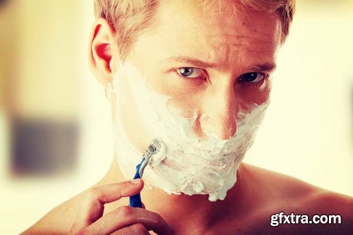 Collection of beautiful men who shave 25 HQ Jpeg