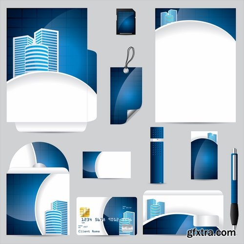 Corporate template design collection 25 Eps