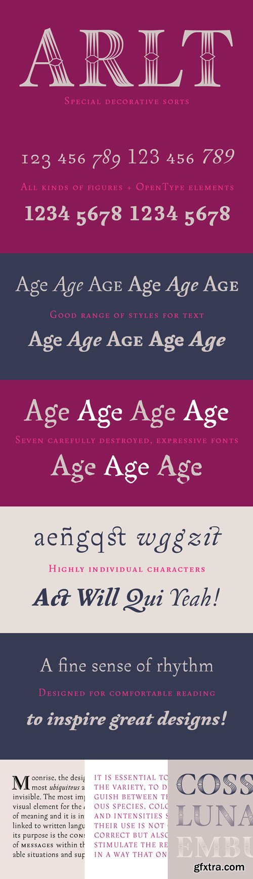 Arlt Font Family $549