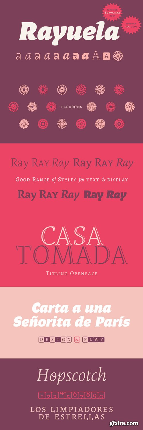 Rayuela Font Family $199