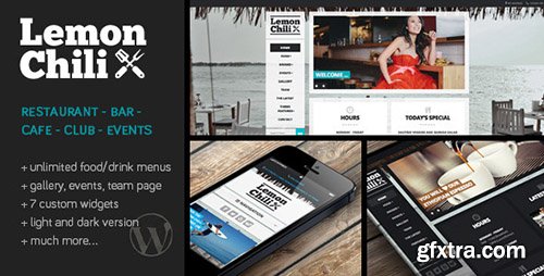 ThemeForest - LemonChili v1.0.8 - a Premium Restaurant WordPress Theme