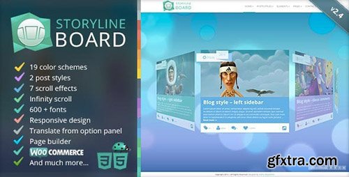 ThemeForest - Storyline Board v2.5 - WordPress Theme