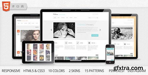 ThemeForest - Moderna Responsive HTML5 Template - FULL