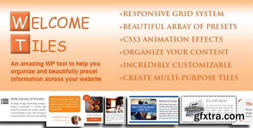 CodeCanyon - Welcome Tiles v1.4.0 - Responsive Multi-Purpose Grid