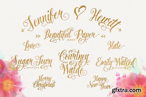 Pretty Script Font