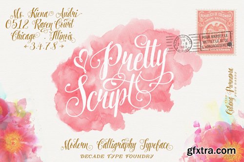 Pretty Script Font