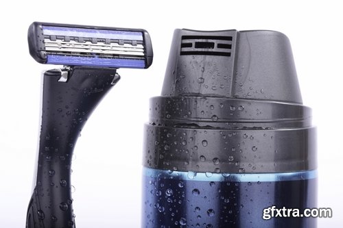 Collection shaving accessories 25 HQ Jpeg