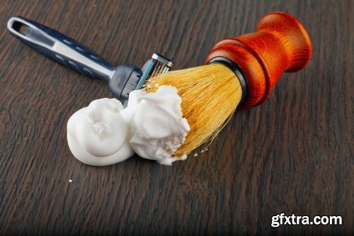 Collection shaving accessories 25 HQ Jpeg