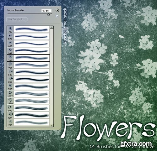 Flower Photoshop Brushes