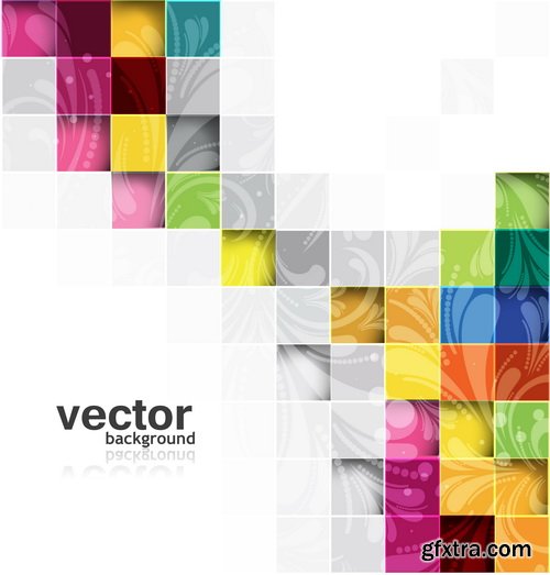 Collection of Vector Abstract Backgrounds Vol.40, 25xEPS