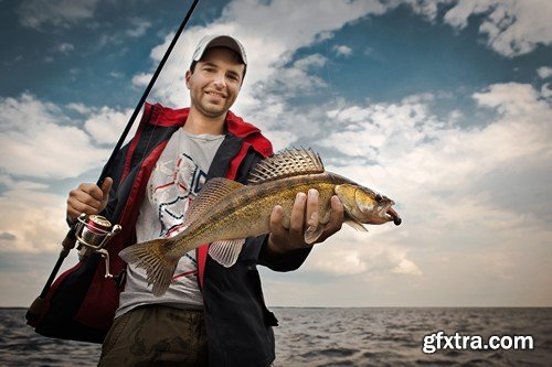 Stock Photos - Fishing 2, 25xJPG