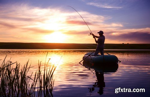 Stock Photos - Fishing 2, 25xJPG