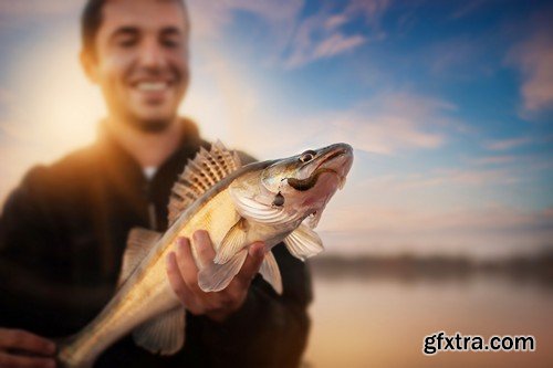 Stock Photos - Fishing 2, 25xJPG