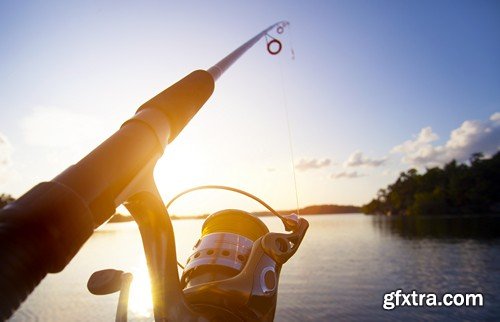 Stock Photos - Fishing 2, 25xJPG