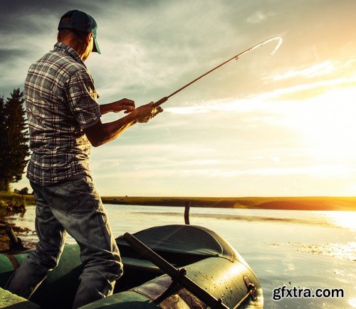 Stock Photos - Fishing 2, 25xJPG