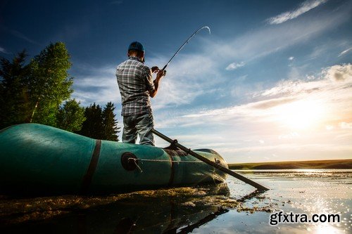 Stock Photos - Fishing 2, 25xJPG