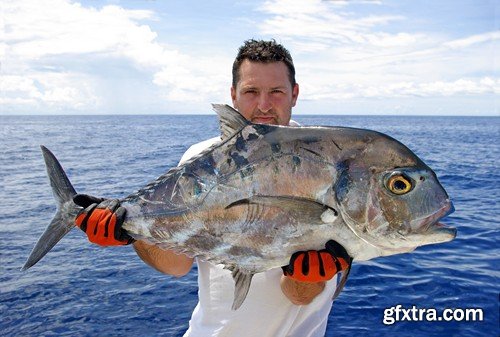 Stock Photos - Fishing 2, 25xJPG