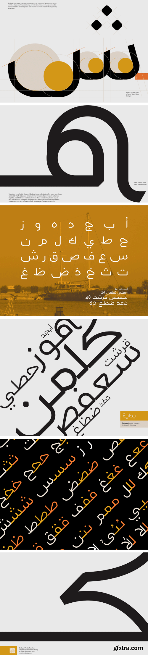 Bedayah Arabic Typeface