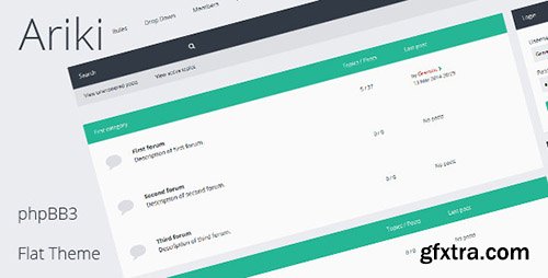 ThemeForest - Ariki - phpBB3 Flat Theme