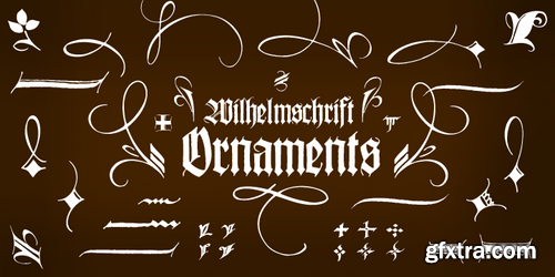 Wilhelmschrift - Both fonts: $49.00