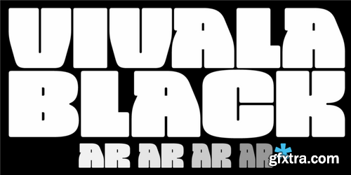 Vivala Black - 4 fonts: $43.16