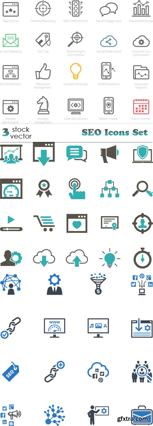 Vectors - SEO Icons Set