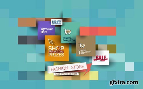 Shop & Sale Templates, 25xEPS