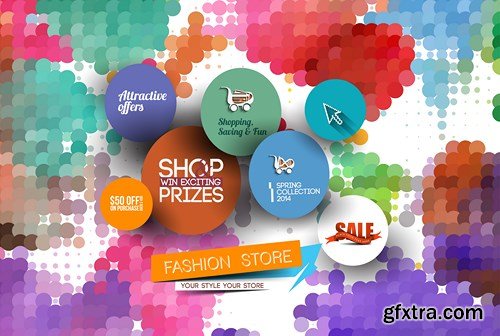 Shop & Sale Templates, 25xEPS