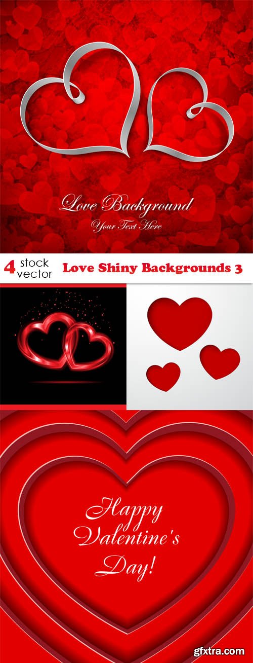 Vectors - Love Shiny Backgrounds 3