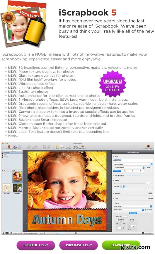 Chronos iScrapbook 5.0.0 MacOSX