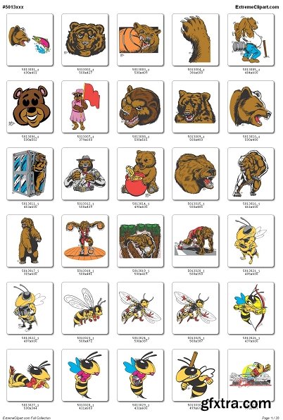 Extreme ClipArt - Full Collection 3800xEPS