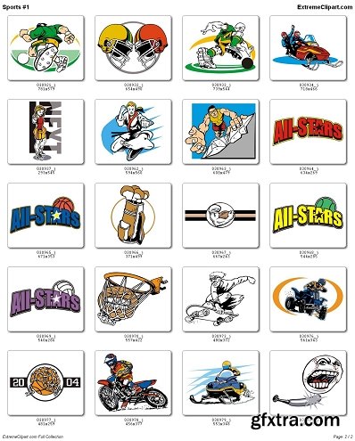 Extreme ClipArt - Full Collection 3800xEPS